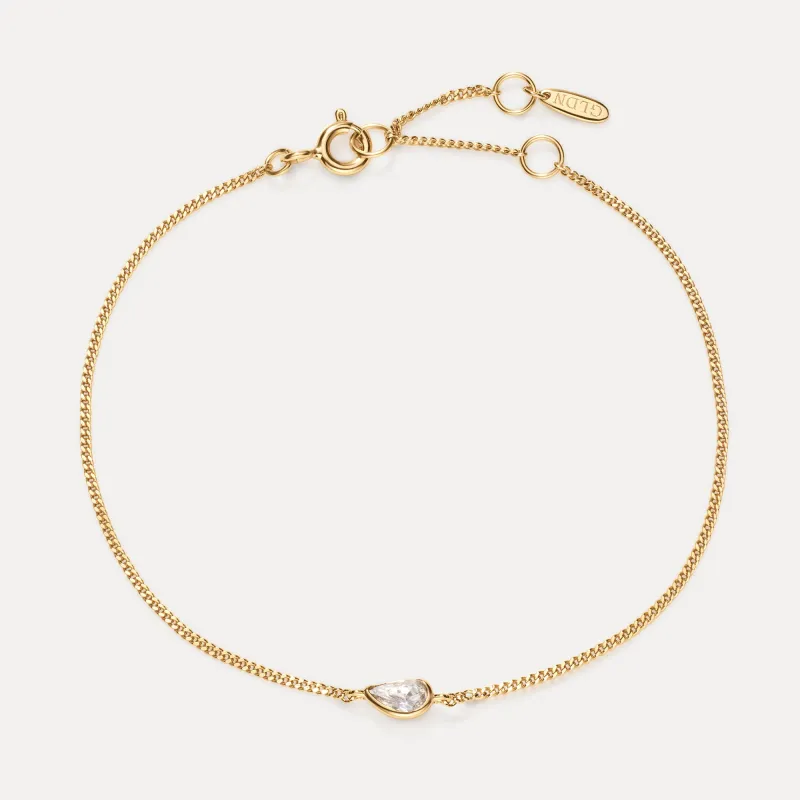 White Sapphire Zephyr Bracelet sold by GLDN