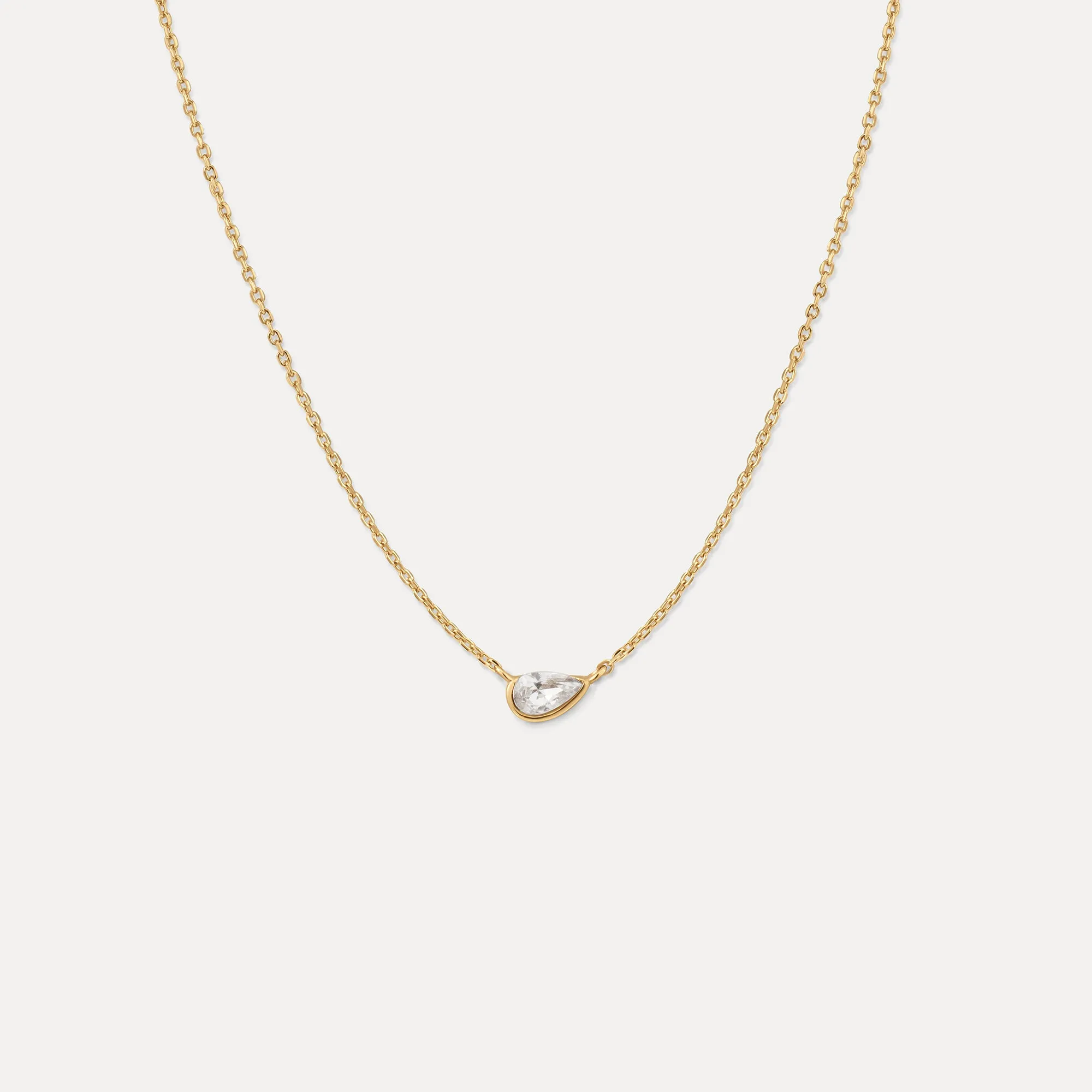 Solid Gold Zephyr Necklace sold by GLDN
