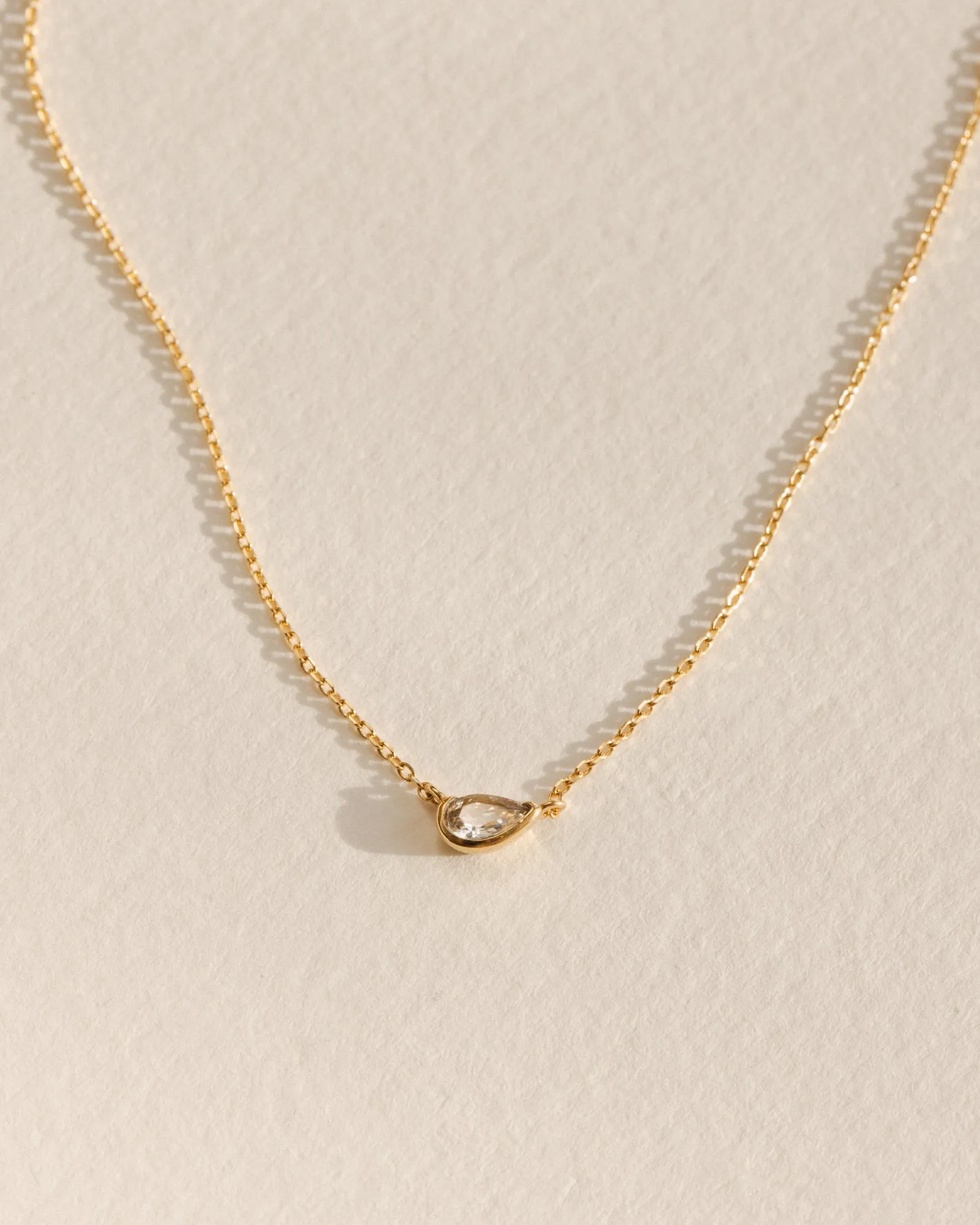 Solid Gold Zephyr Necklace sold by GLDN product image thumbnail 3