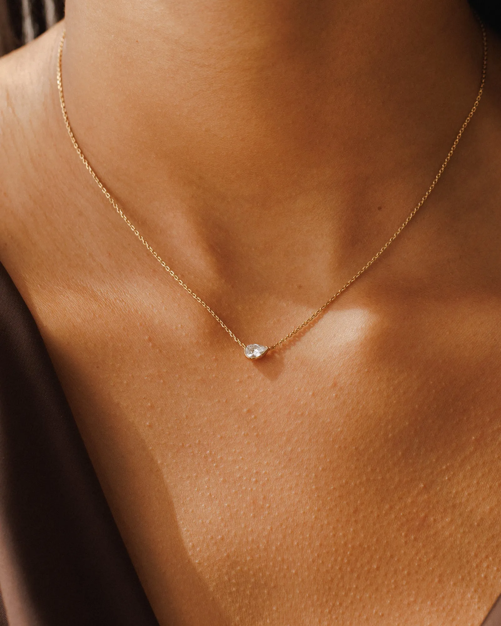 Solid Gold Zephyr Necklace sold by GLDN product image thumbnail 2