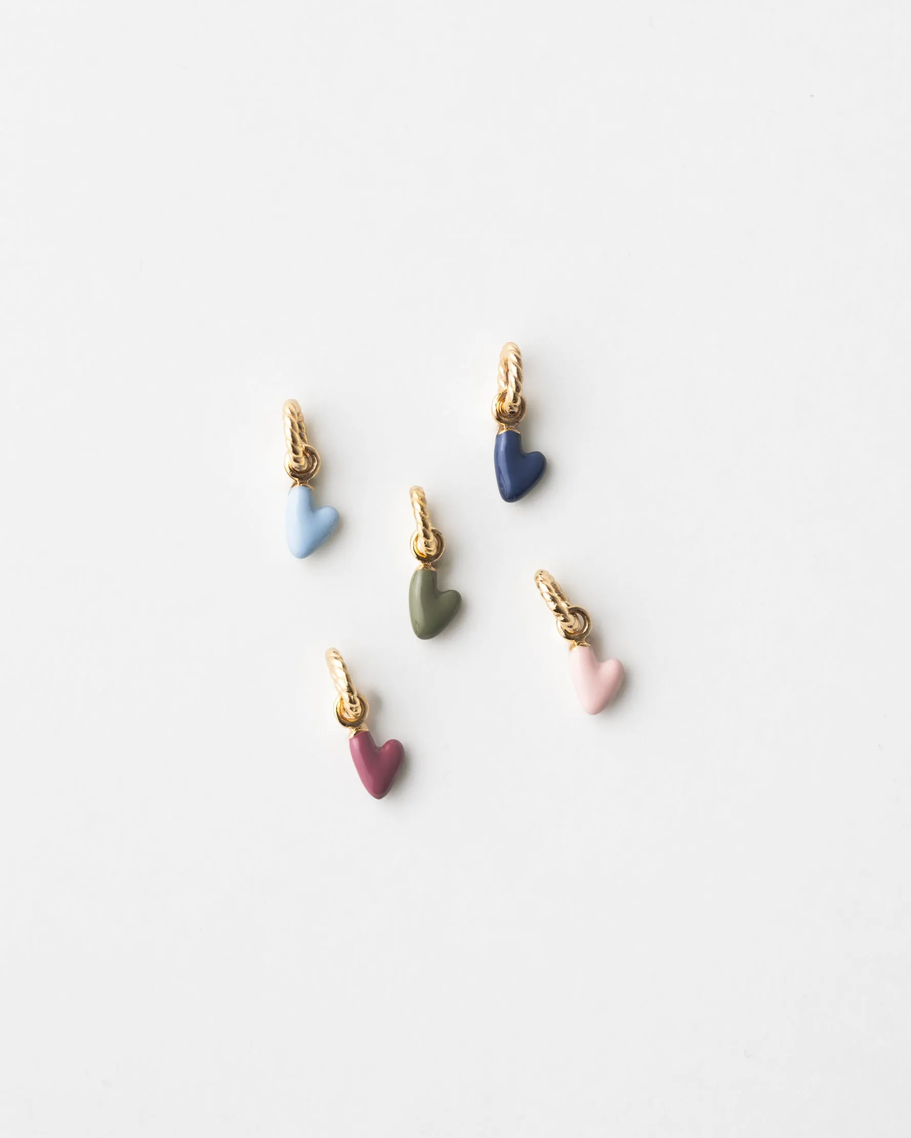 Aura Enamel Heart Charm - Free Over $125 sold by GLDN