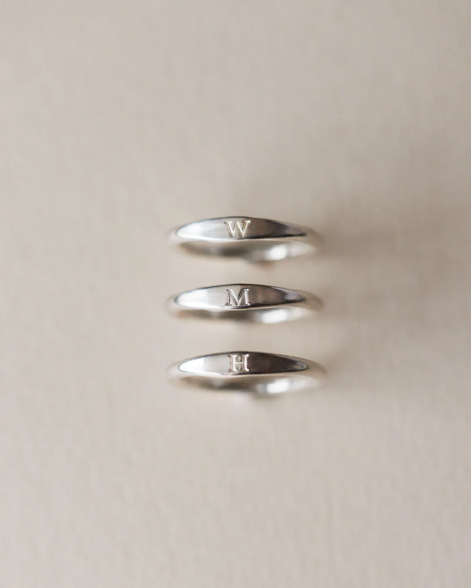 Slim Signet Pinky Ring sold by GLDN product image thumbnail 2