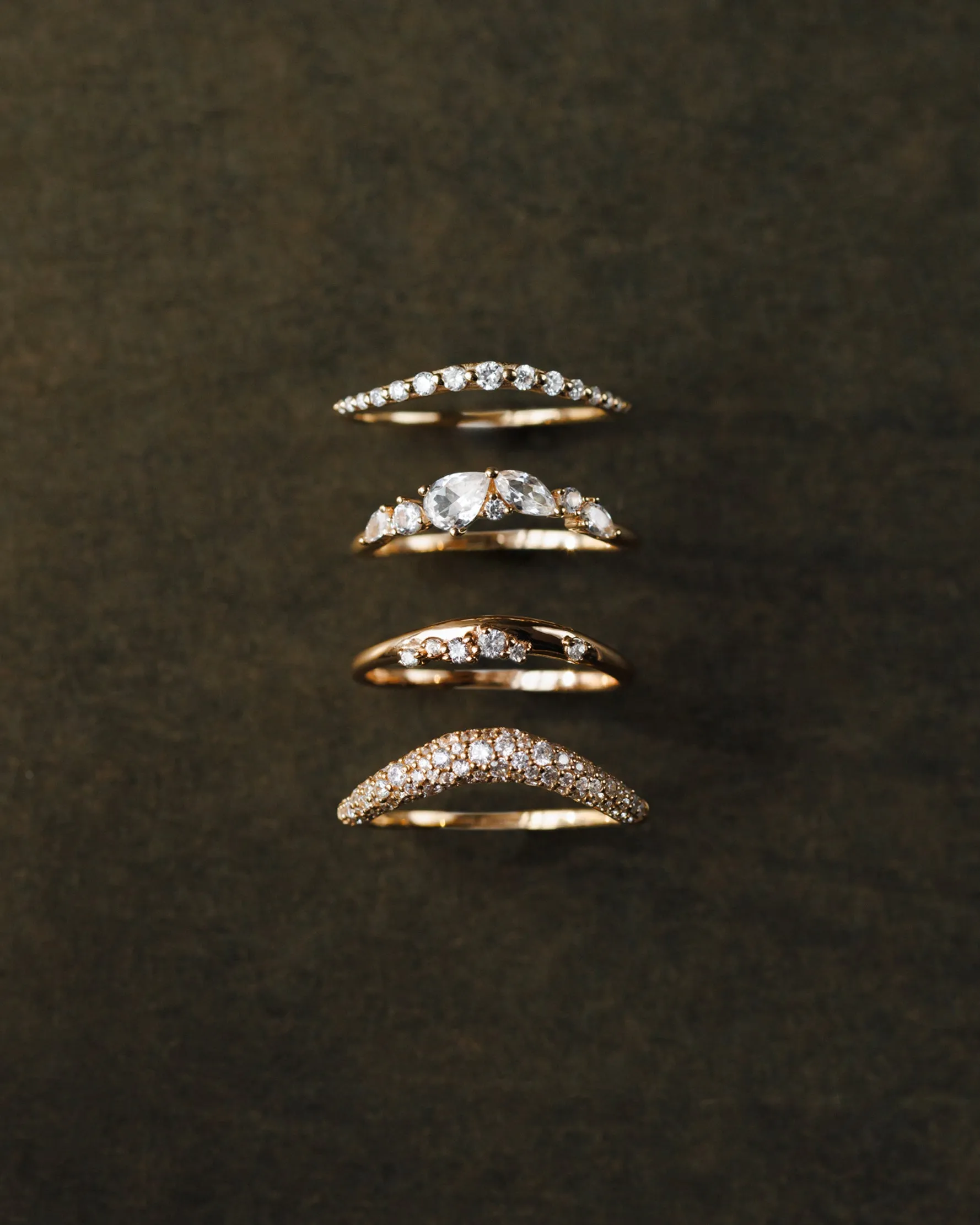 Dainty Diamond Flow Ring sold by GLDN product image thumbnail 5