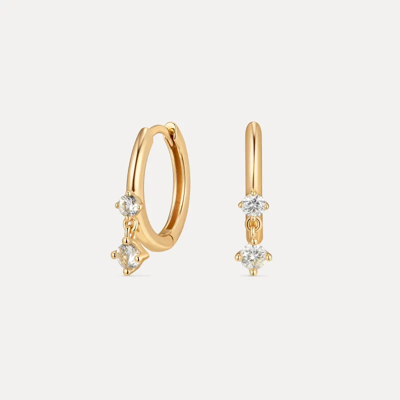 Fallen Star Hoops made by GLDN