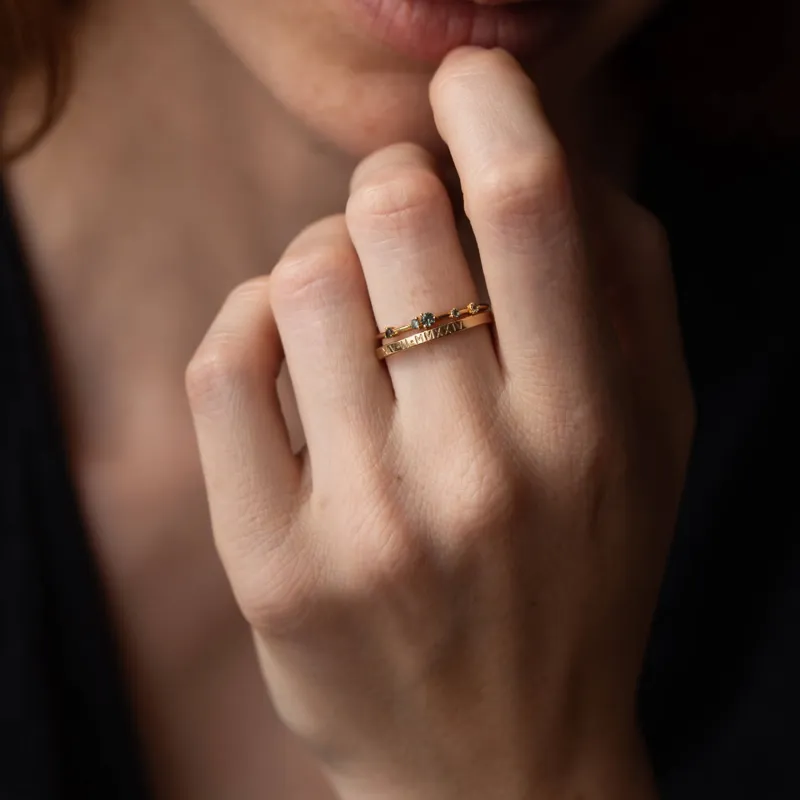 Milestone Ring Set made by GLDN