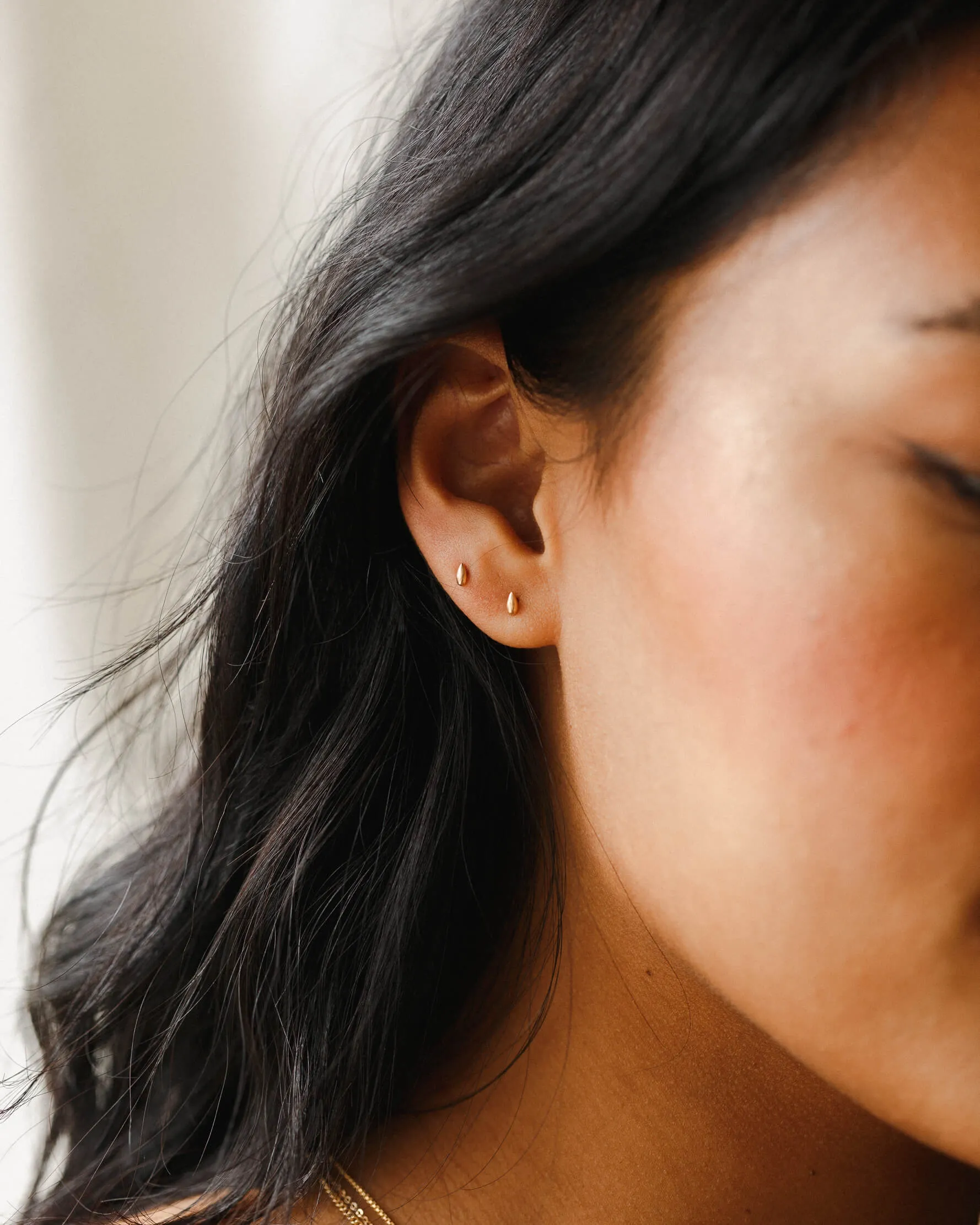 Teardrop Studs sold by GLDN product image thumbnail 3