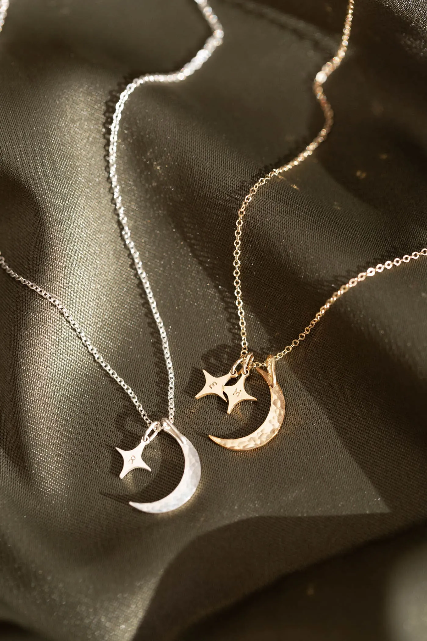 Moon & Stars Necklace sold by GLDN product image thumbnail 4