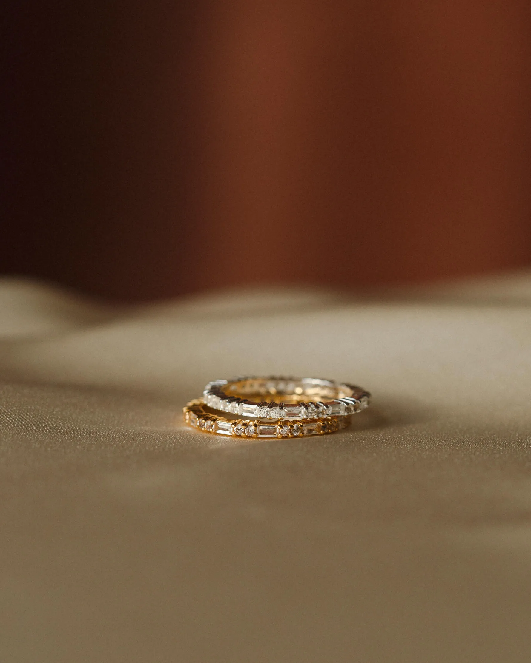 Grace White Sapphire Ring sold by GLDN