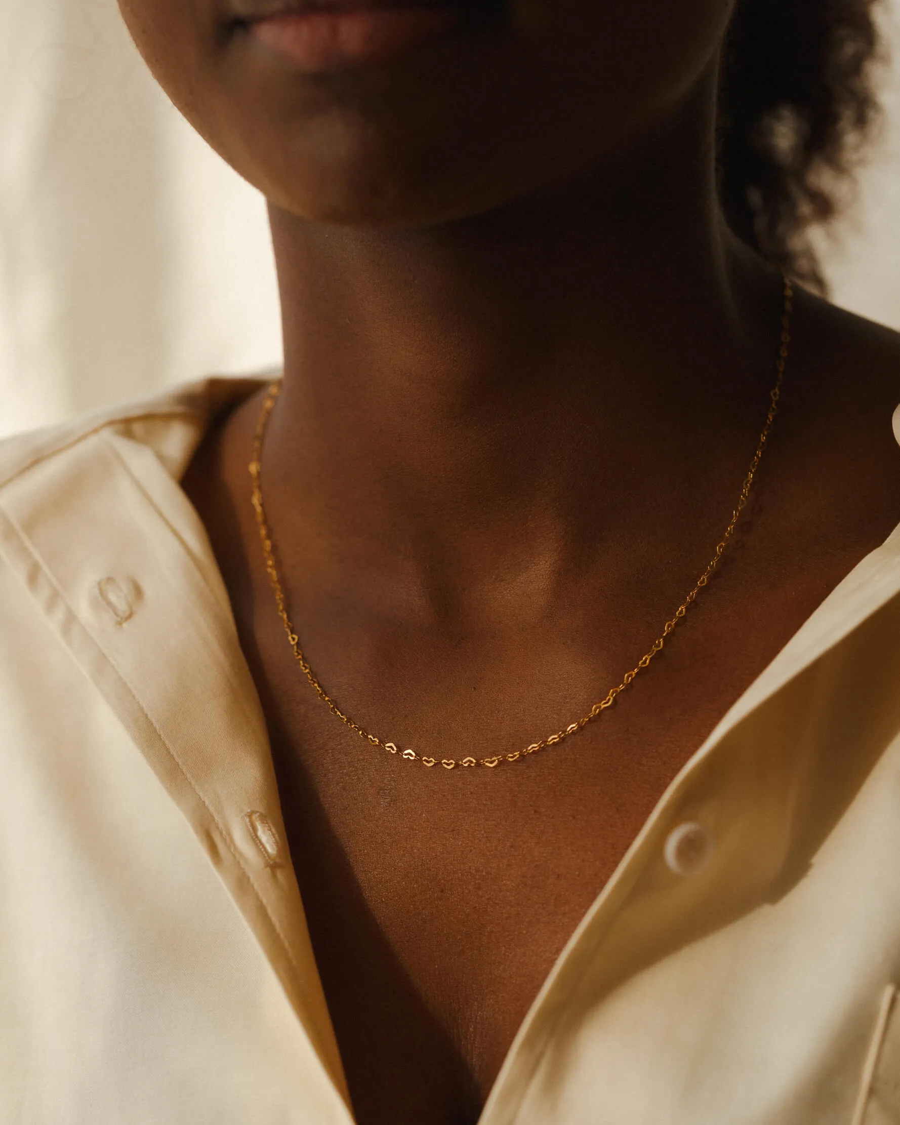 Dainty Heart Chain sold by GLDN product image thumbnail 5