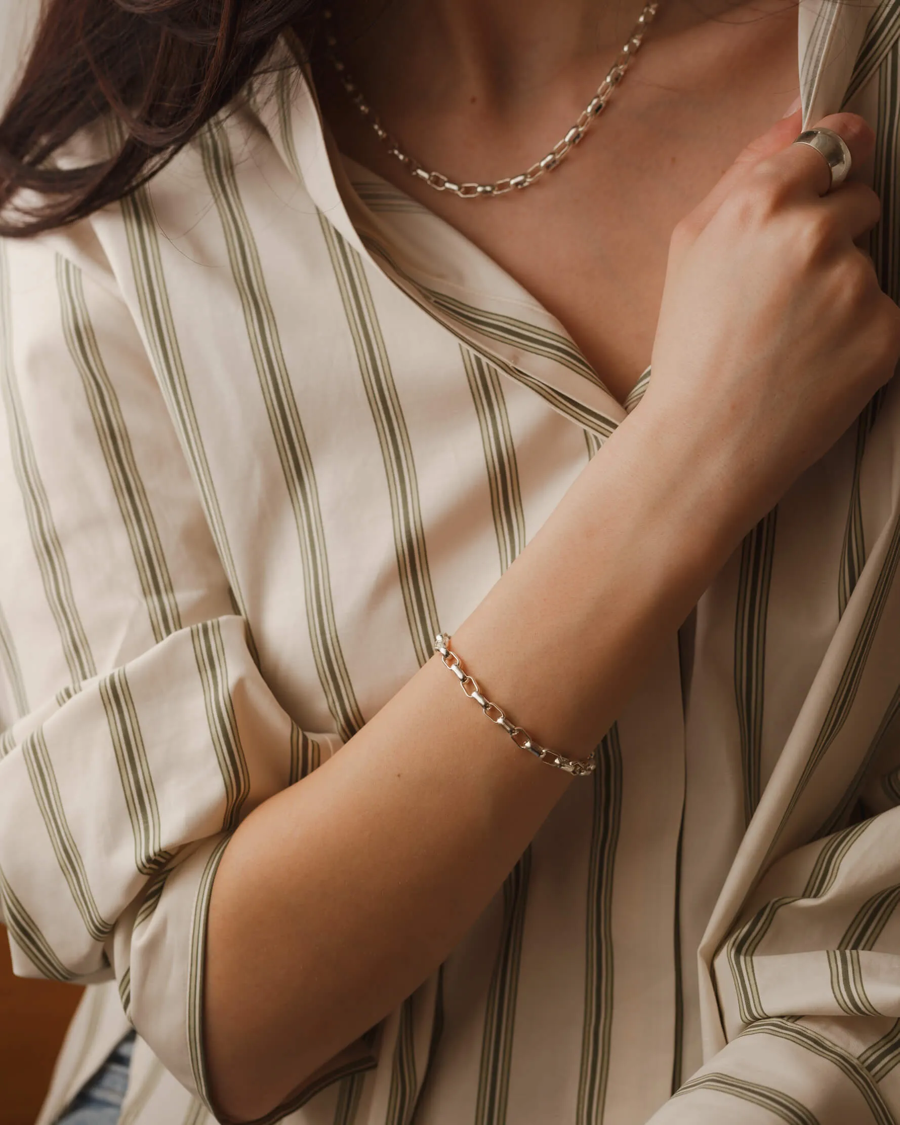 Bold Rolo Bracelet sold by GLDN product image thumbnail 4