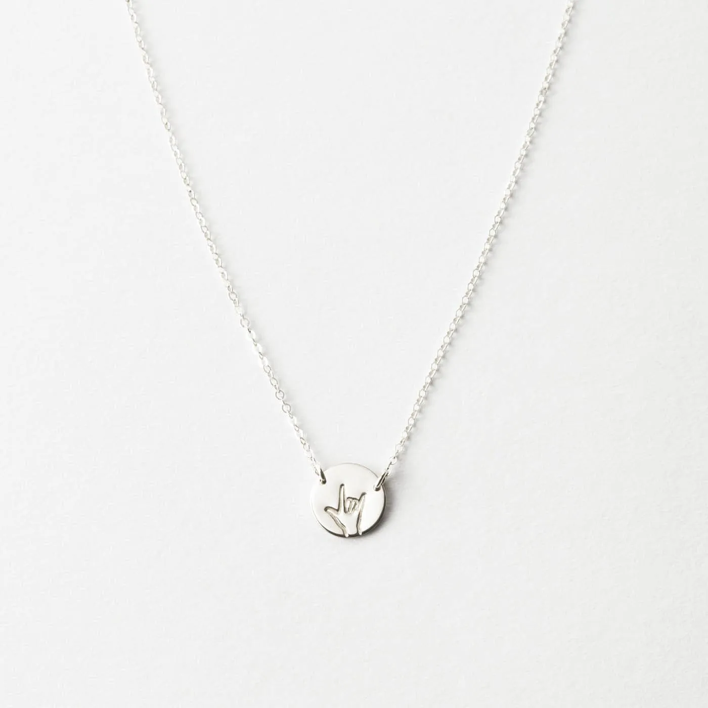 Hand Gestures Link Necklace sold by GLDN product image thumbnail 3