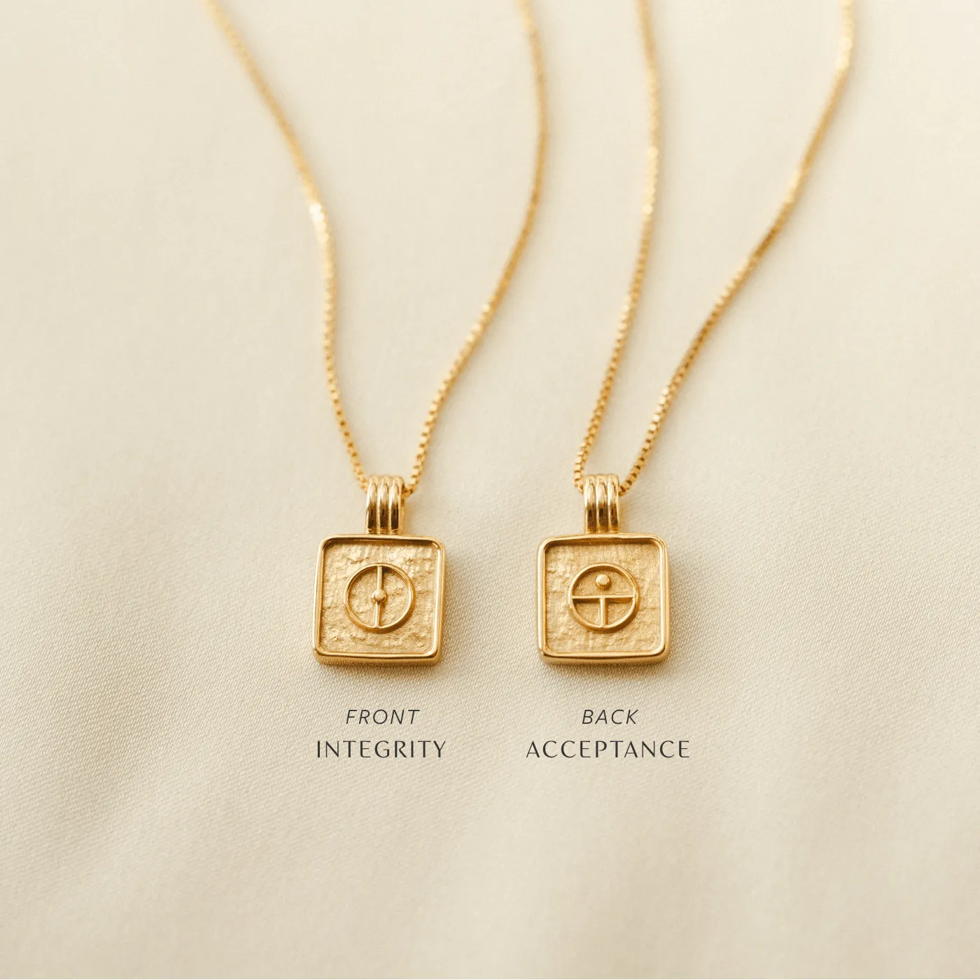 Enneagram Type One Necklace sold by GLDN product image thumbnail 3