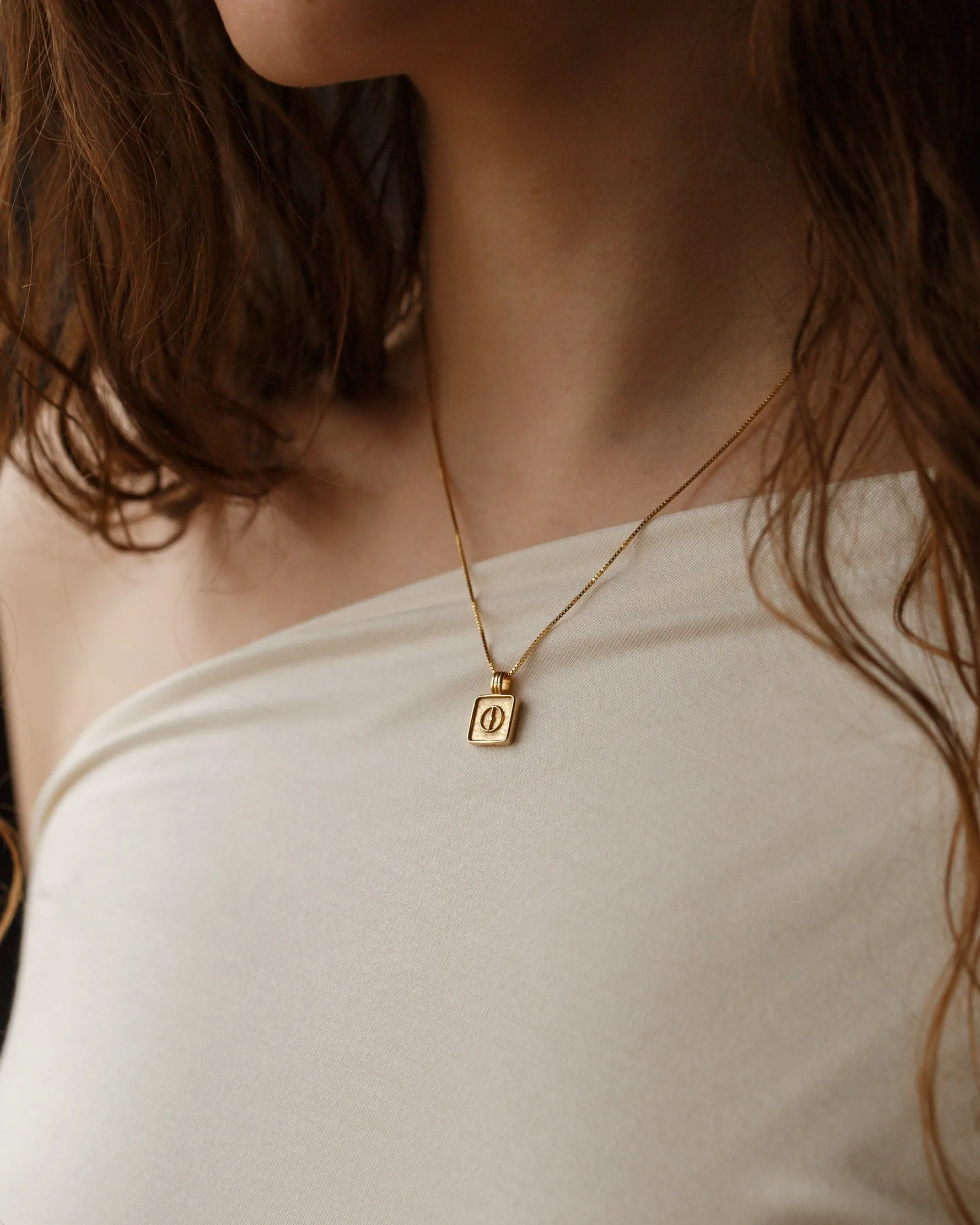 Enneagram Type One Necklace sold by GLDN product image thumbnail 2