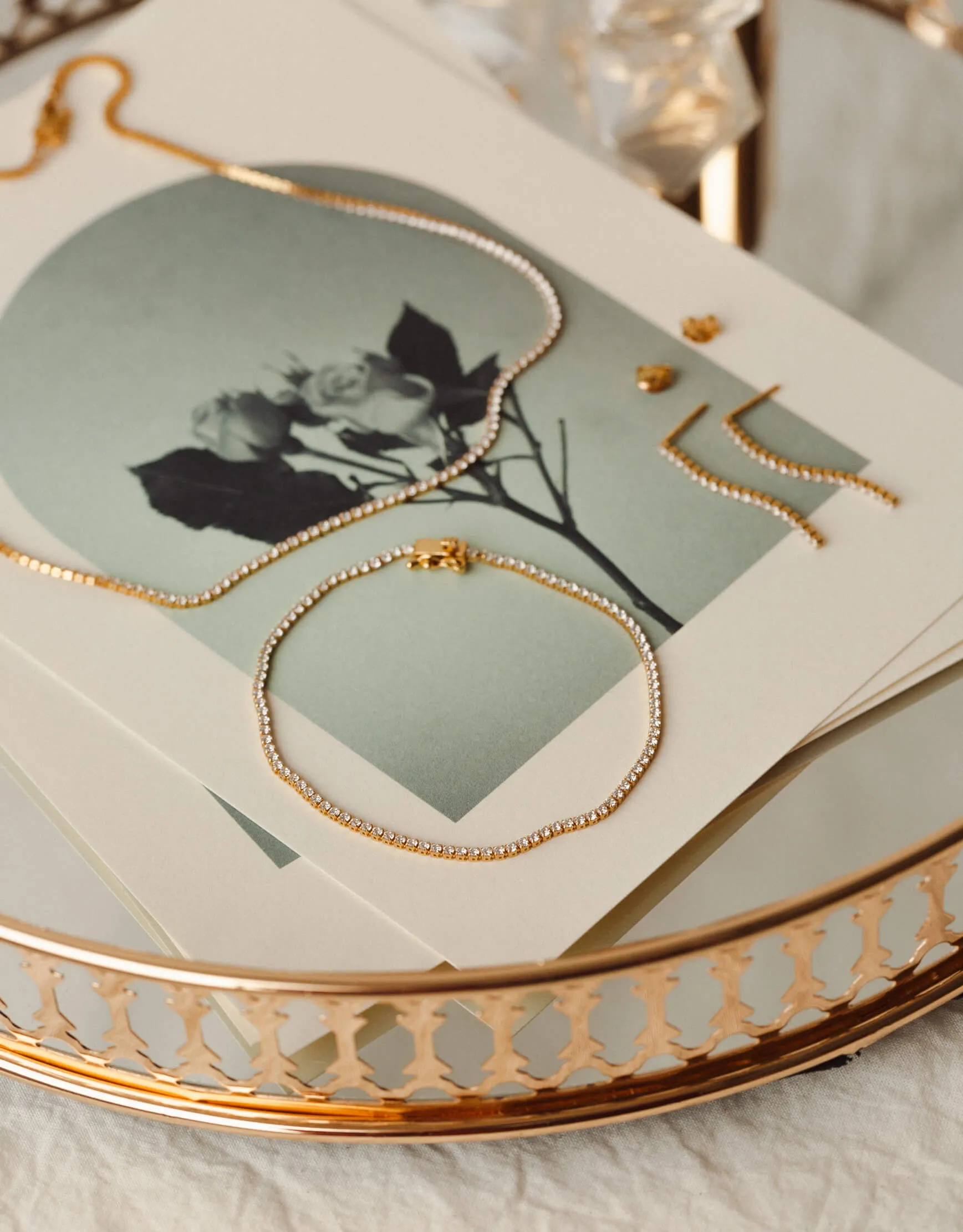 Luminary Tennis Bracelet sold by GLDN product image thumbnail 5