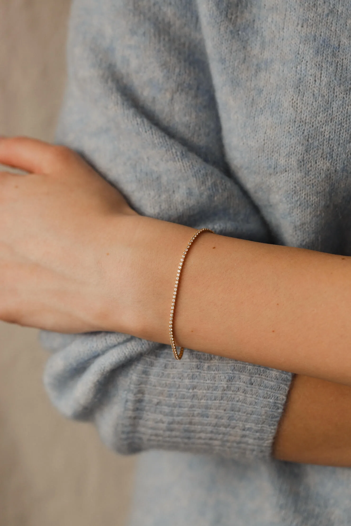 Luminary Tennis Bracelet sold by GLDN product image thumbnail 2