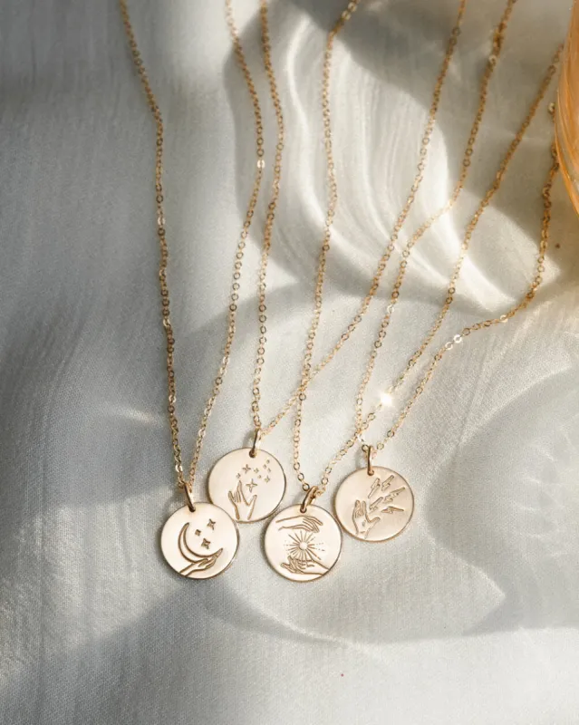 Mystic Vollmond Necklace sold by GLDN