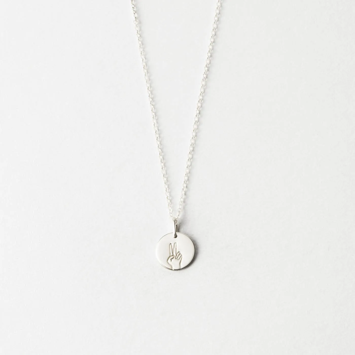 Peace Necklace sold by GLDN product image thumbnail 3