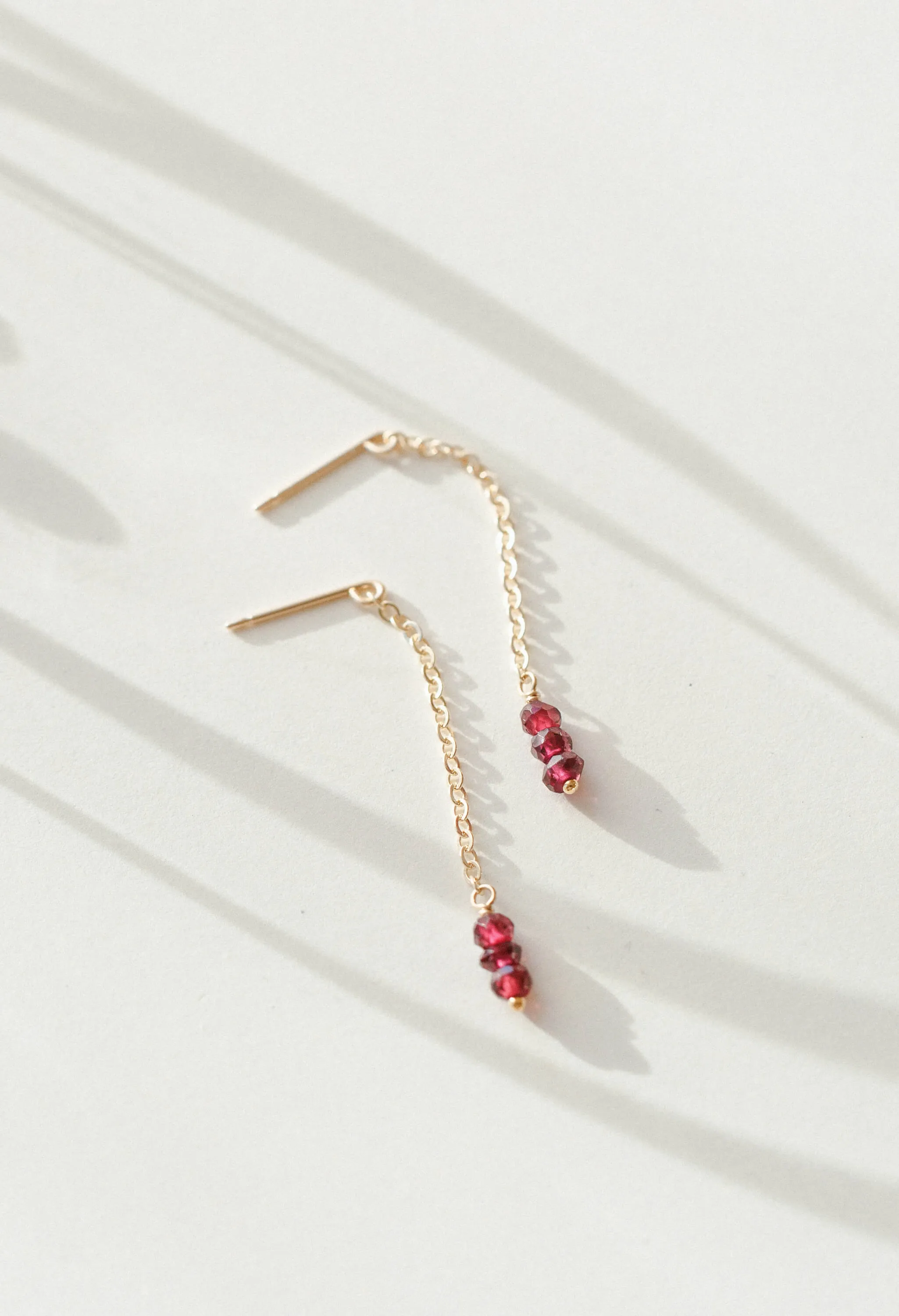 Mina Birthstone Drop Earrings sold by GLDN