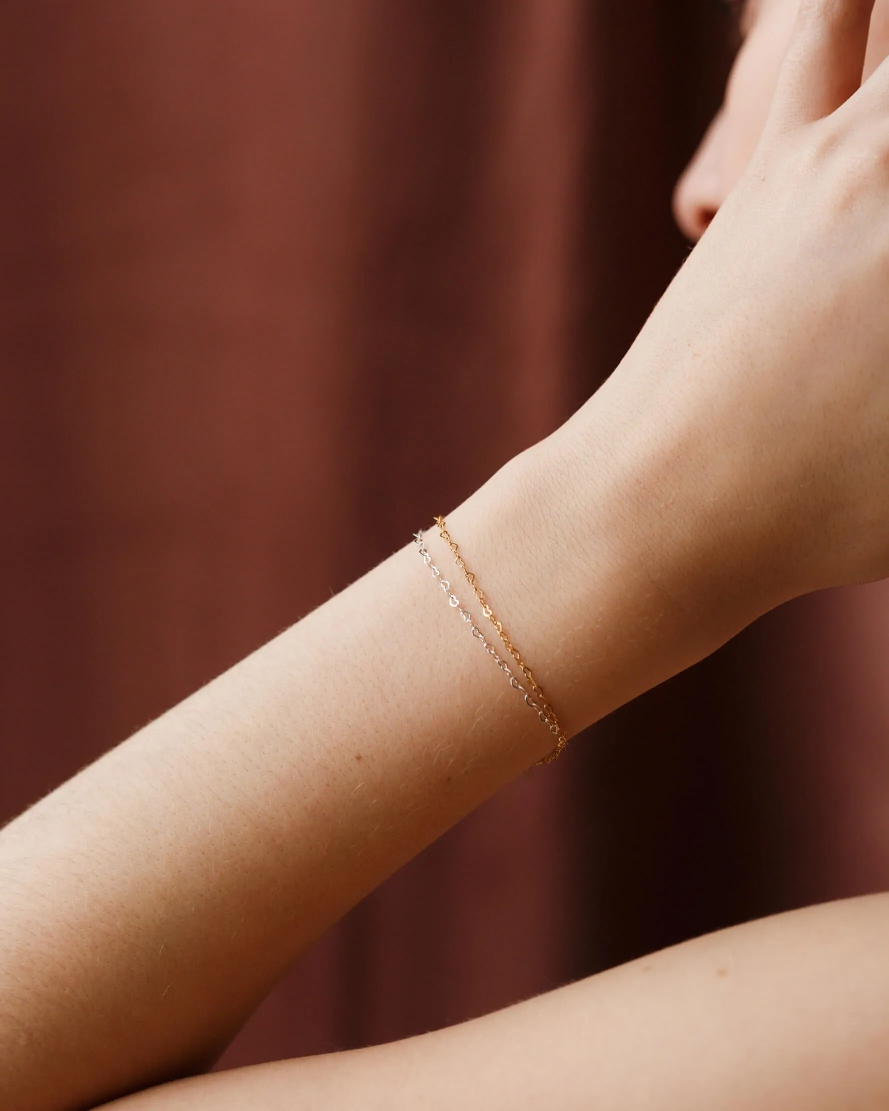 Dainty Heart Bracelet sold by GLDN product image thumbnail 5