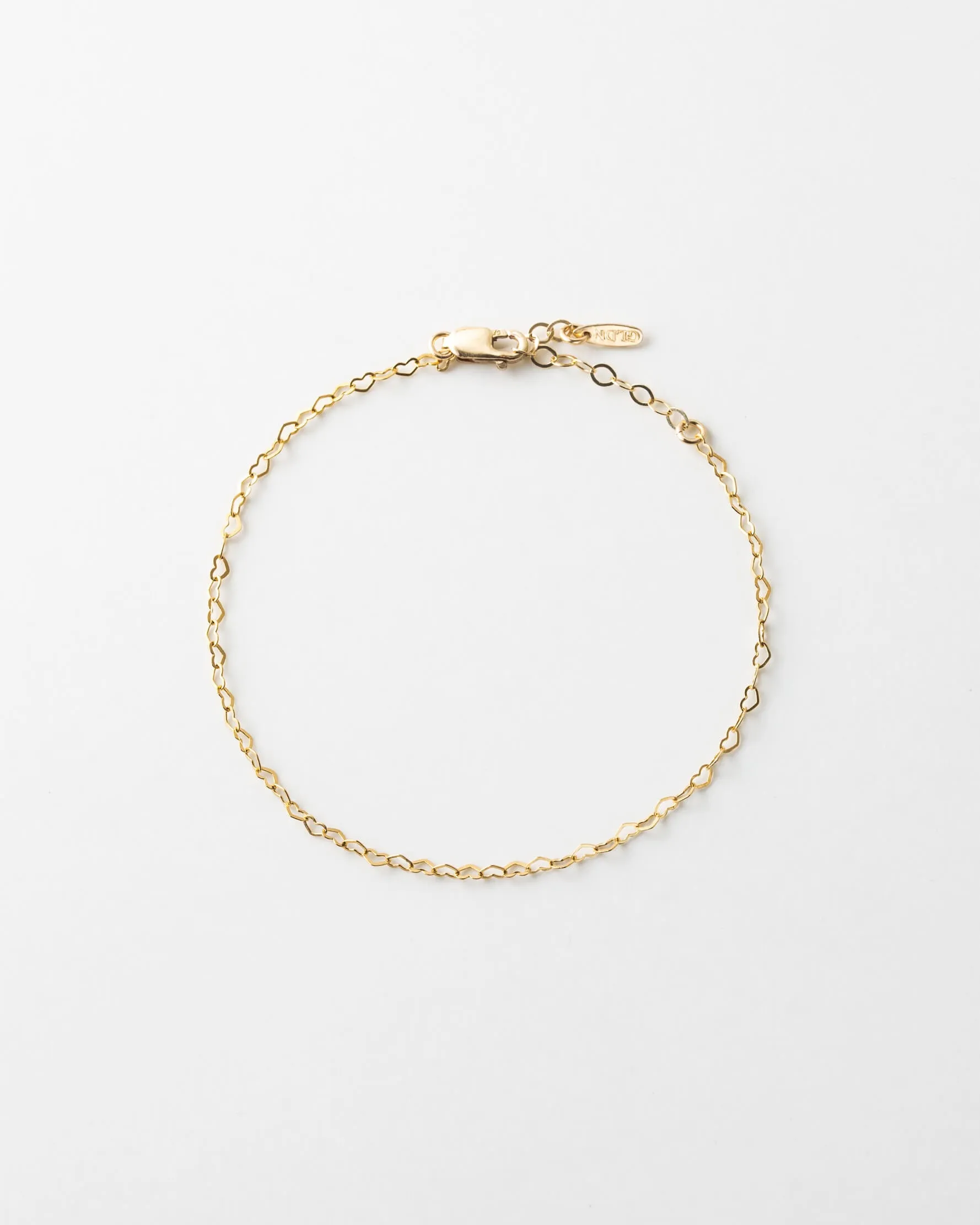 Dainty Heart Bracelet sold by GLDN