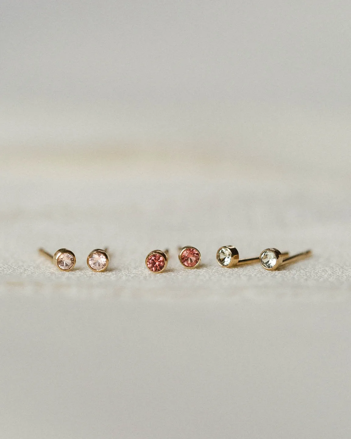 Aura Gemstone Studs sold by GLDN product image thumbnail 4