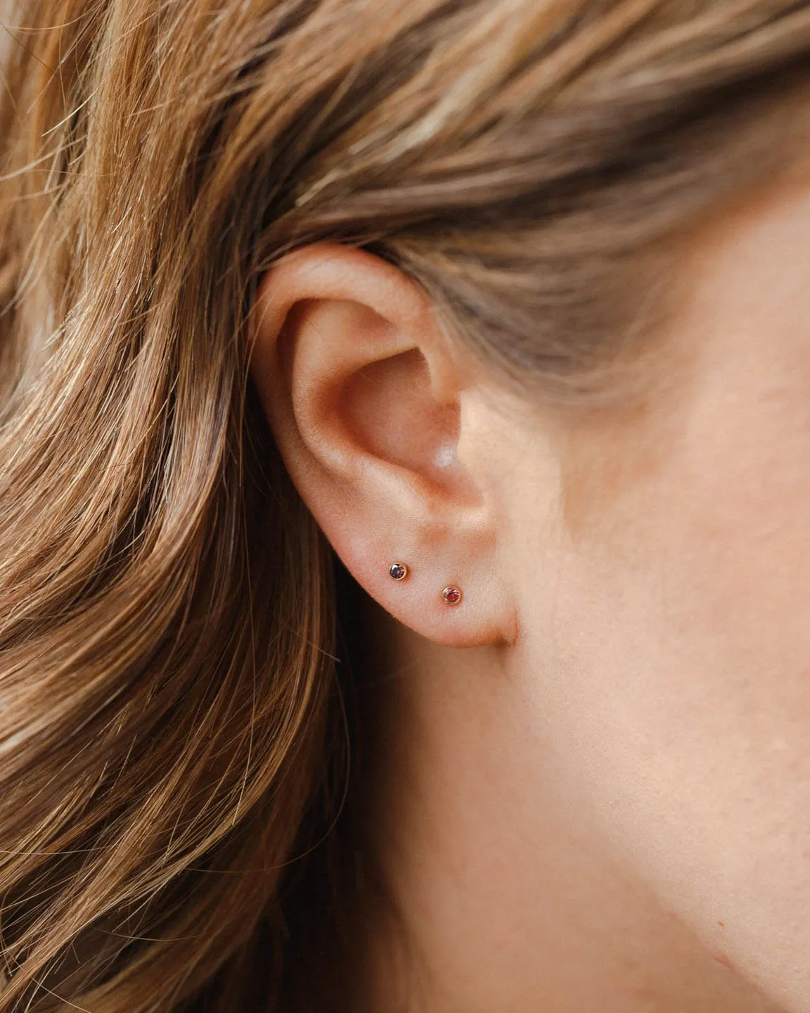 Aura Gemstone Studs sold by GLDN product image thumbnail 2