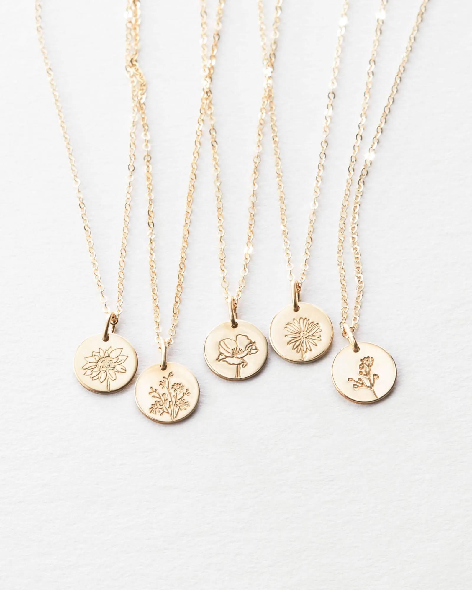 Small Flora Necklace sold by GLDN