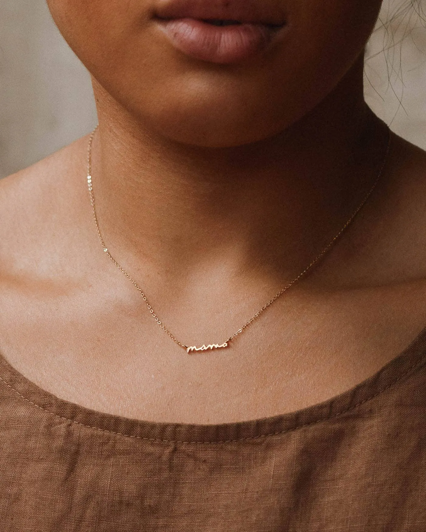 Mama Necklace sold by GLDN product image thumbnail 4