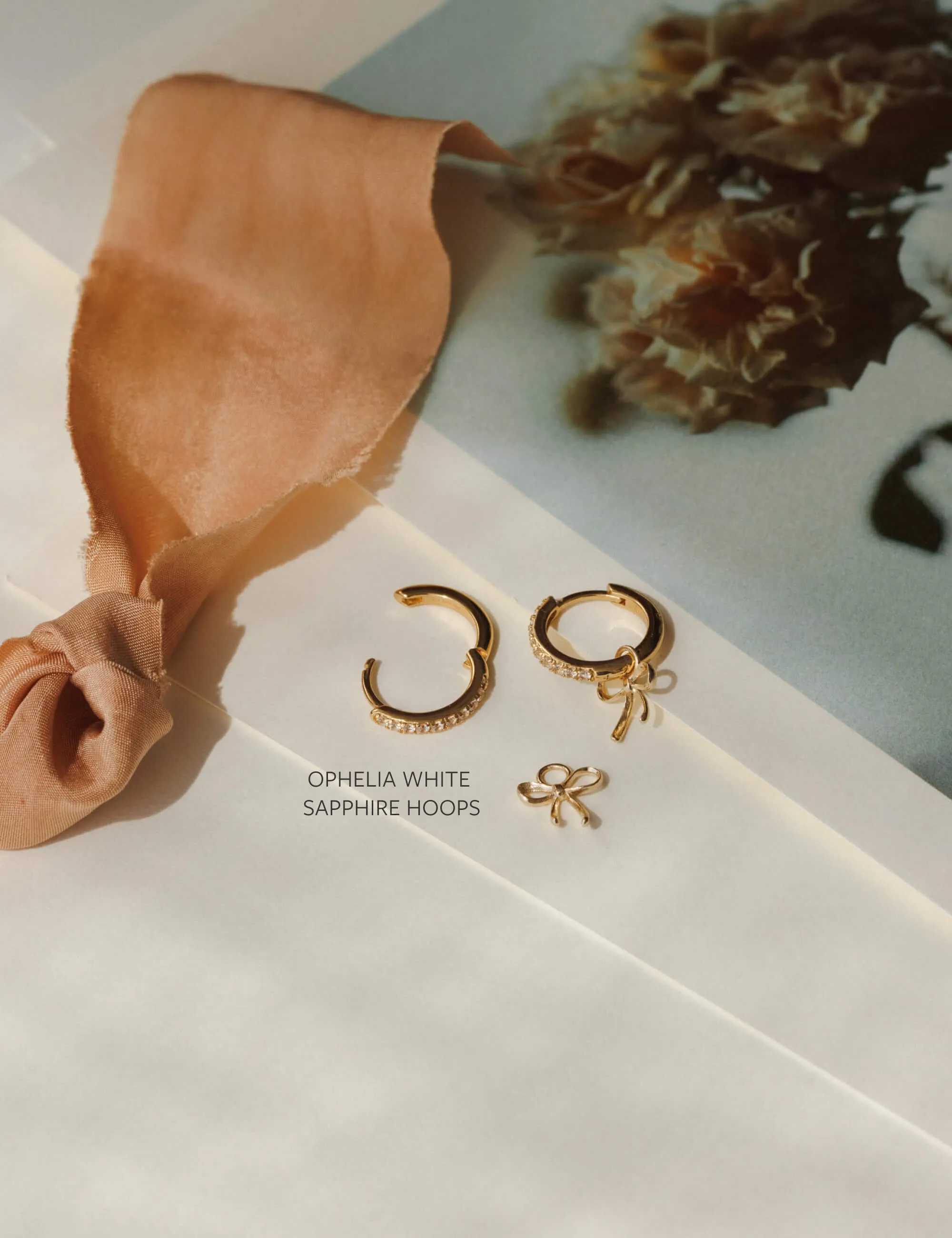 Bow Hoop Charms sold by GLDN product image thumbnail 4