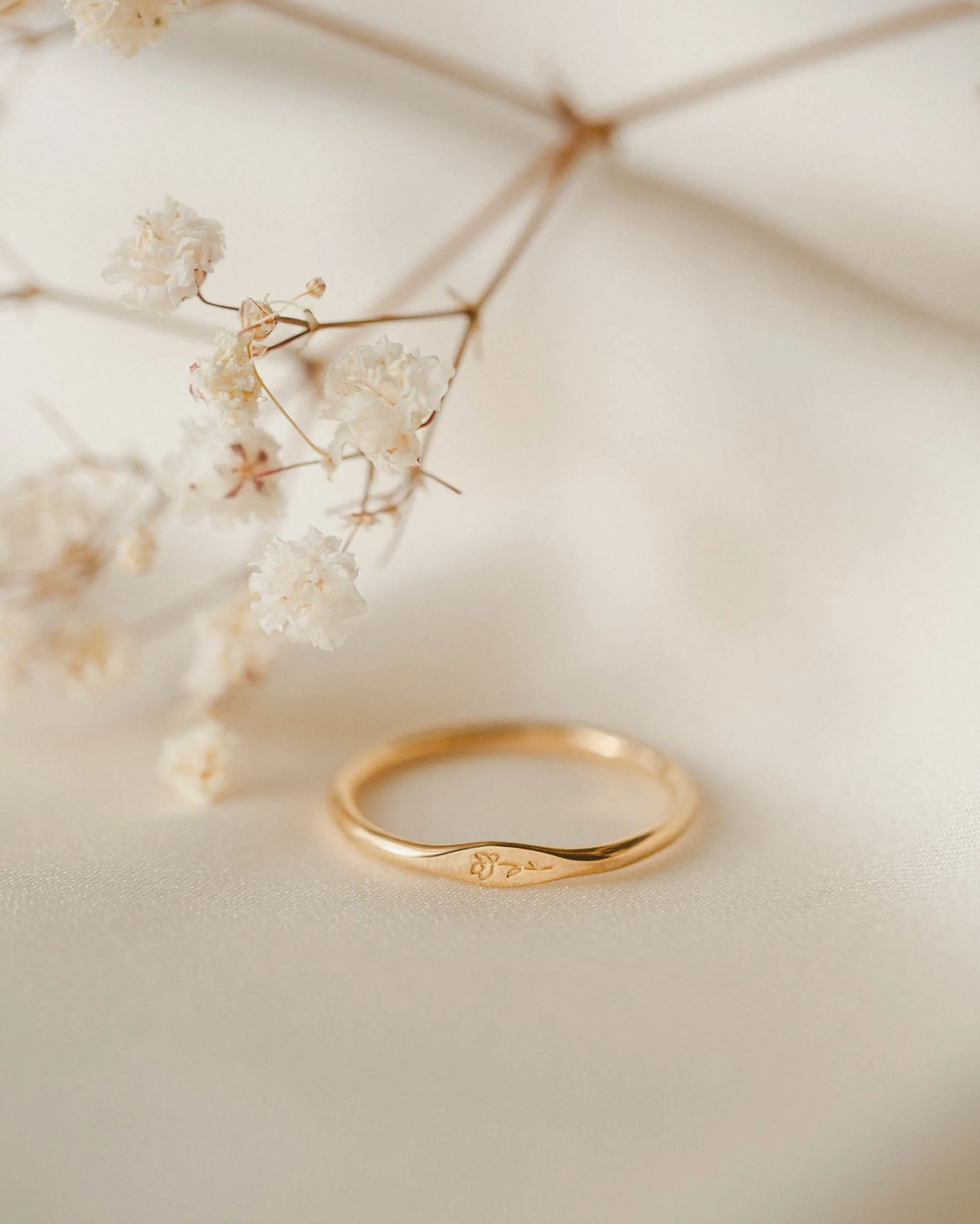 Micro Signet Ring Duo Set sold by GLDN product image thumbnail 5