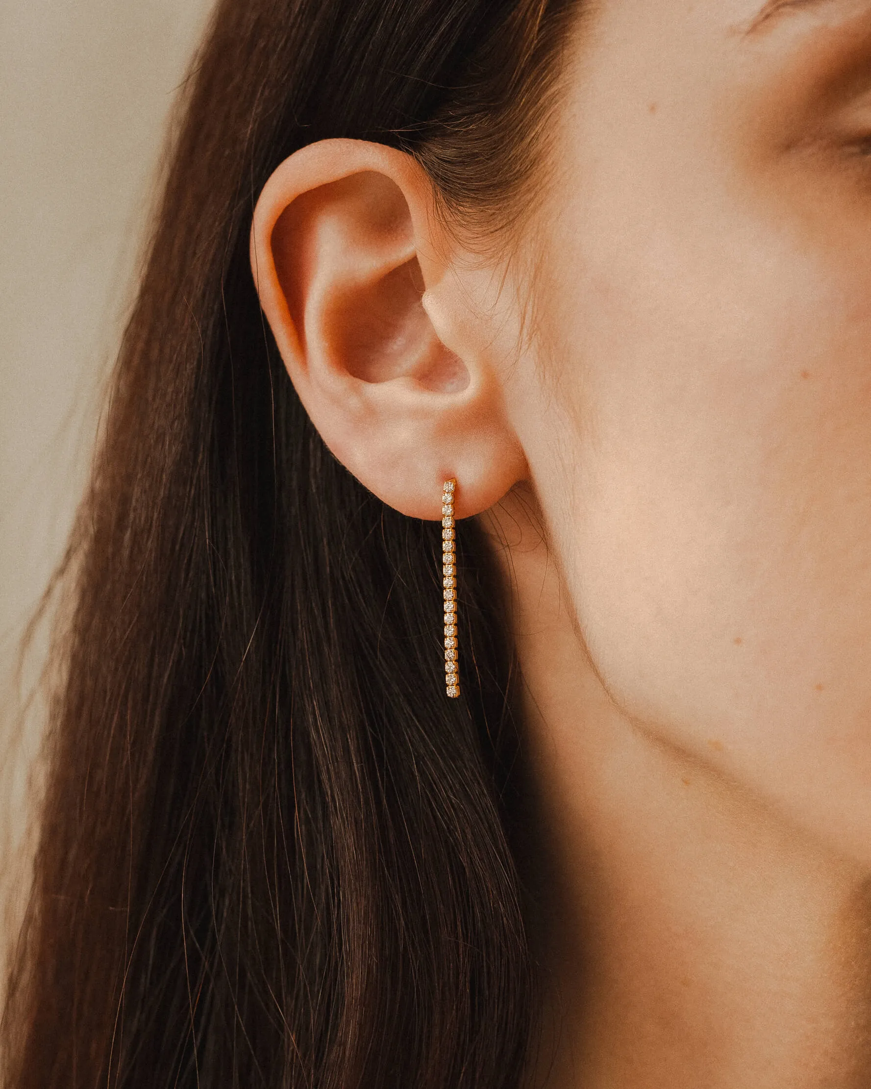 Luminary Tennis Earrings sold by GLDN product image thumbnail 2