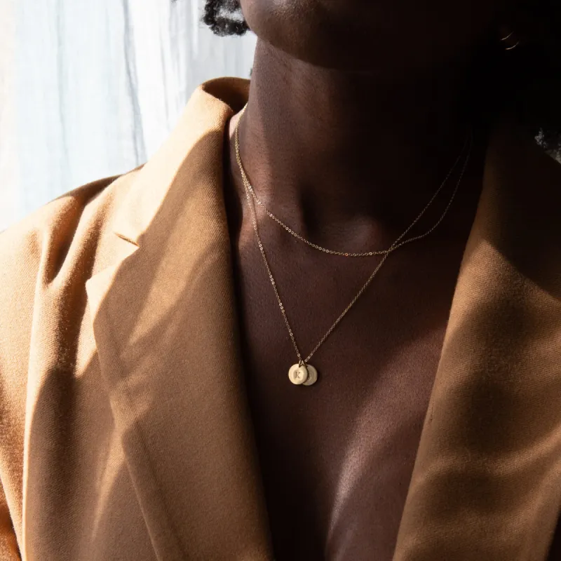 Dainty Chain + Lor Layered Set sold by GLDN