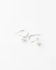 Sia Pearl Huggie Hoops sold by GLDN