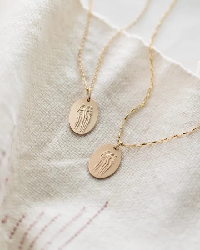 Three Graces Necklace sold by GLDN