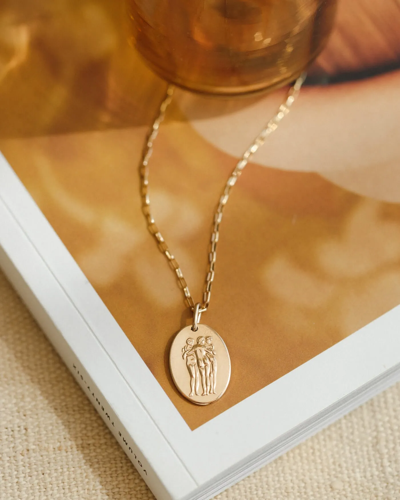Three Graces Necklace sold by GLDN product image thumbnail 3