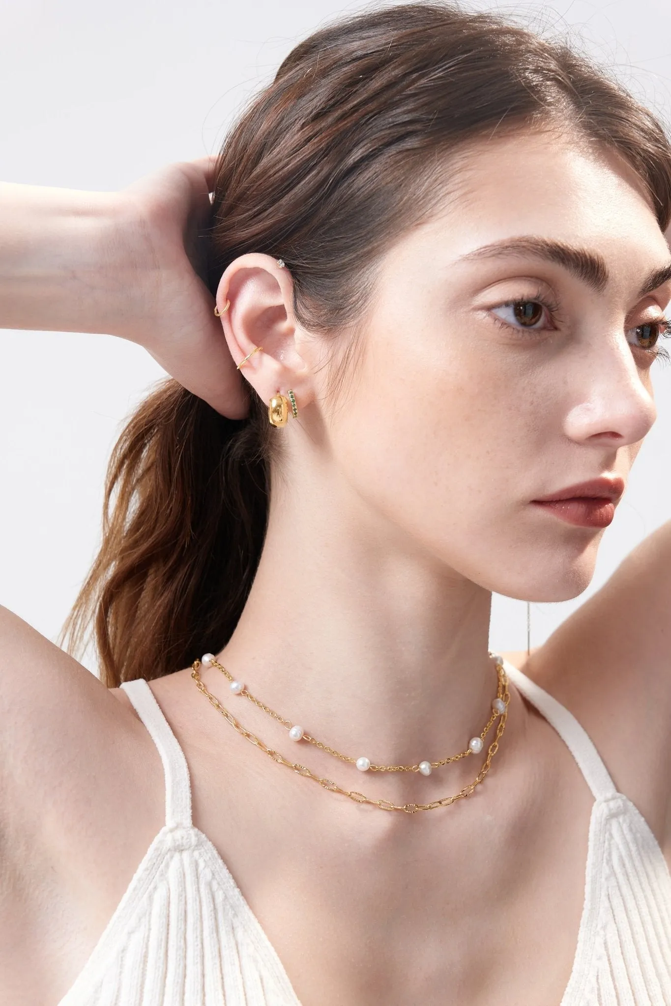 Catalina Pearl Necklace sold by Flaire & Co. product image thumbnail 2