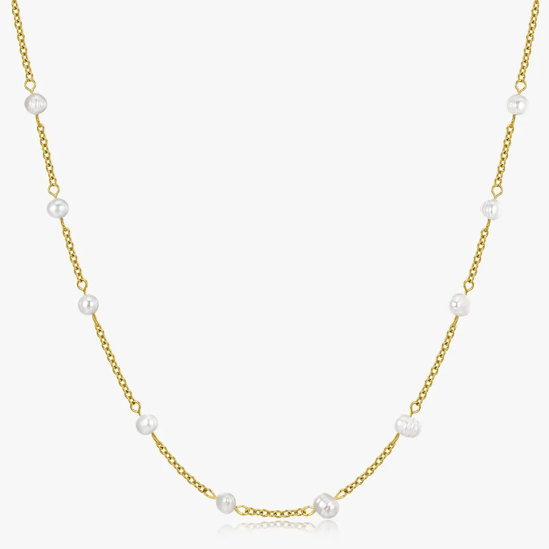 Catalina Pearl Necklace sold by Flaire & Co.