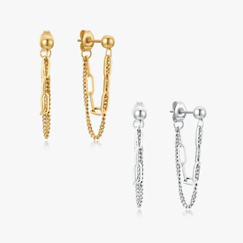 Cynthia Chain Earrings sold by Flaire & Co.