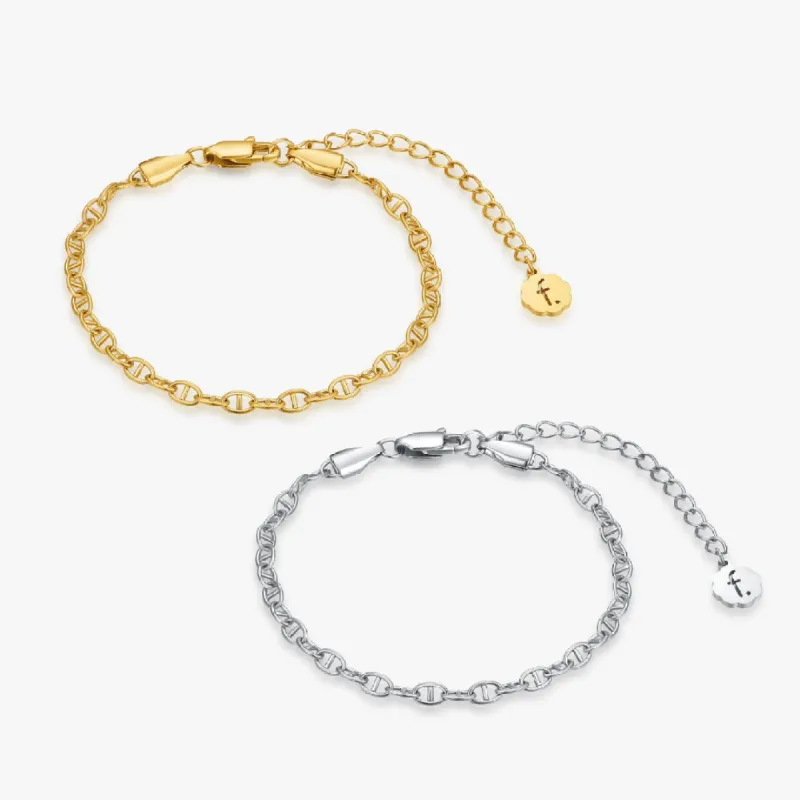 Mariner Chain Bracelet (Greek-Inspired Collection) sold by Flaire & Co.
