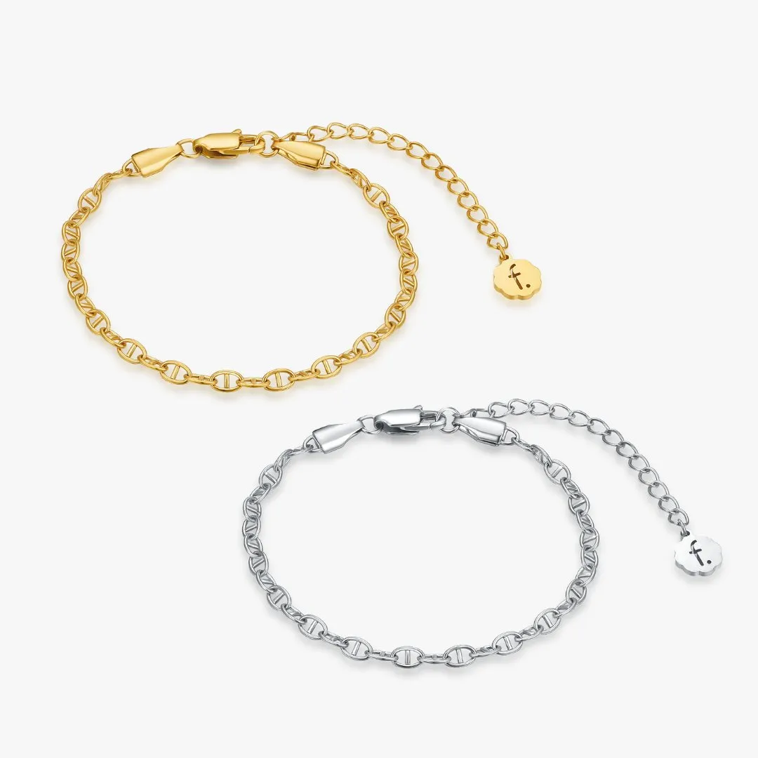 Mariner Chain Bracelet (Greek-Inspired Collection) sold by Flaire & Co.