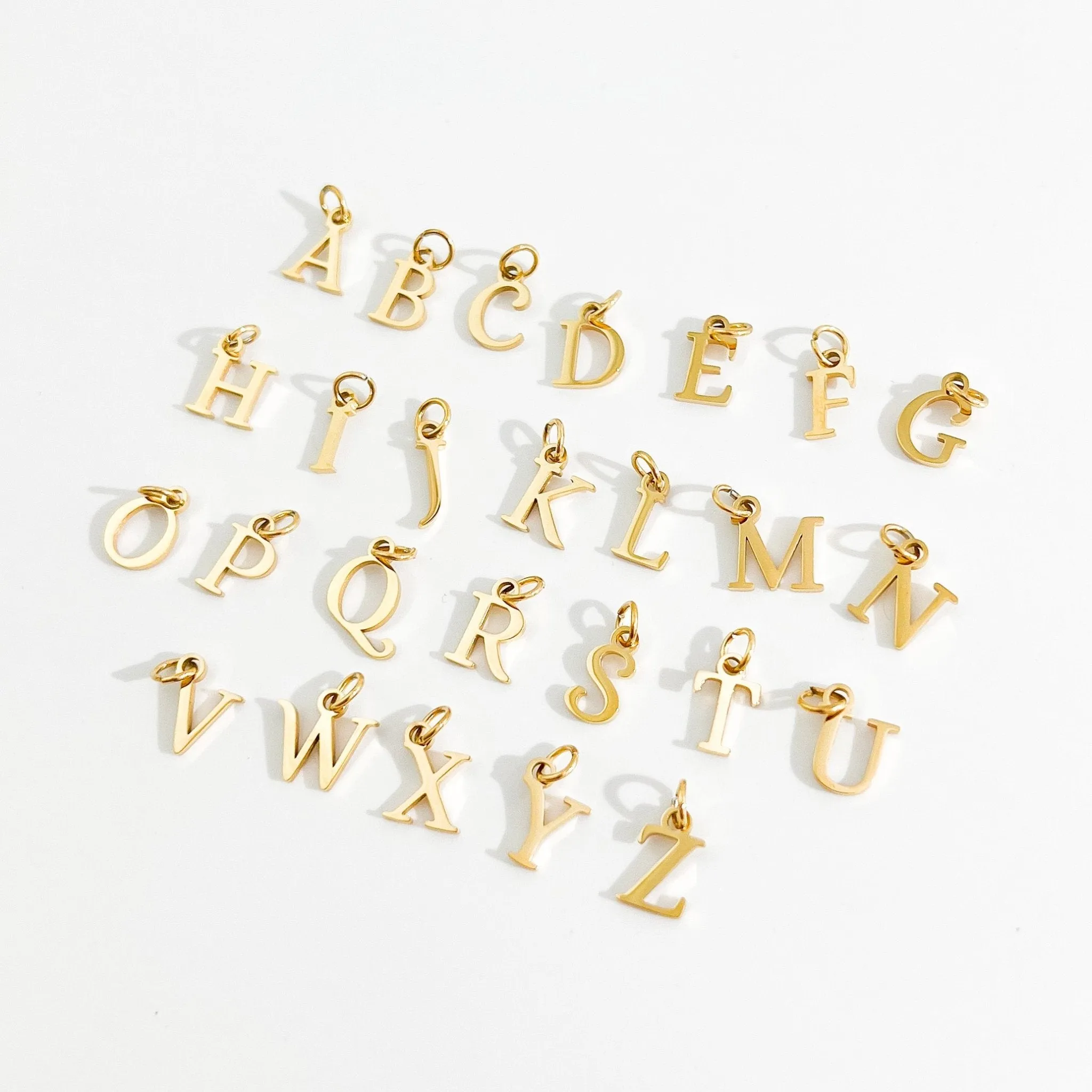 Perfectly Dainty Initial Necklace in Gold sold by Flaire & Co. product image thumbnail 4