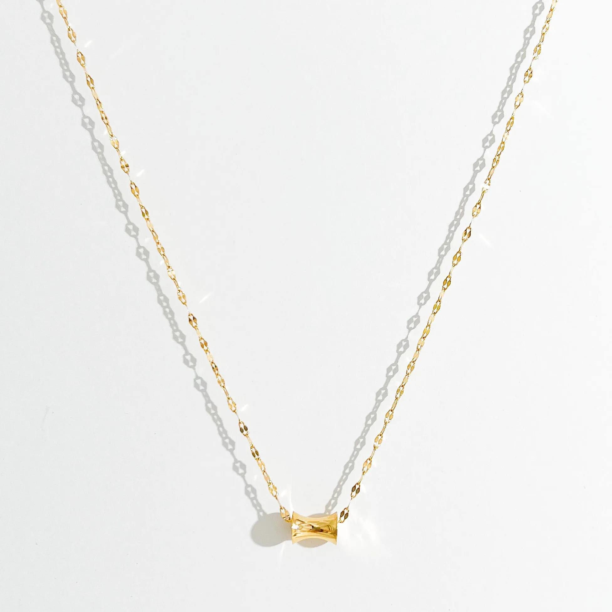 Katherine Necklace in Gold/Silver/Rose Gold sold by Flaire & Co. product image thumbnail 2