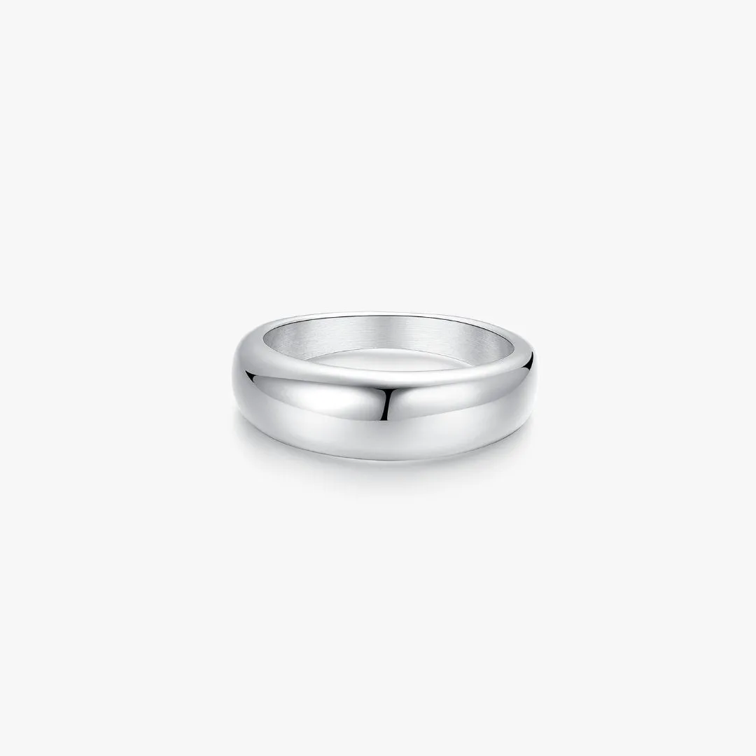 Thin Dome Ring sold by Flaire & Co. product image thumbnail 3