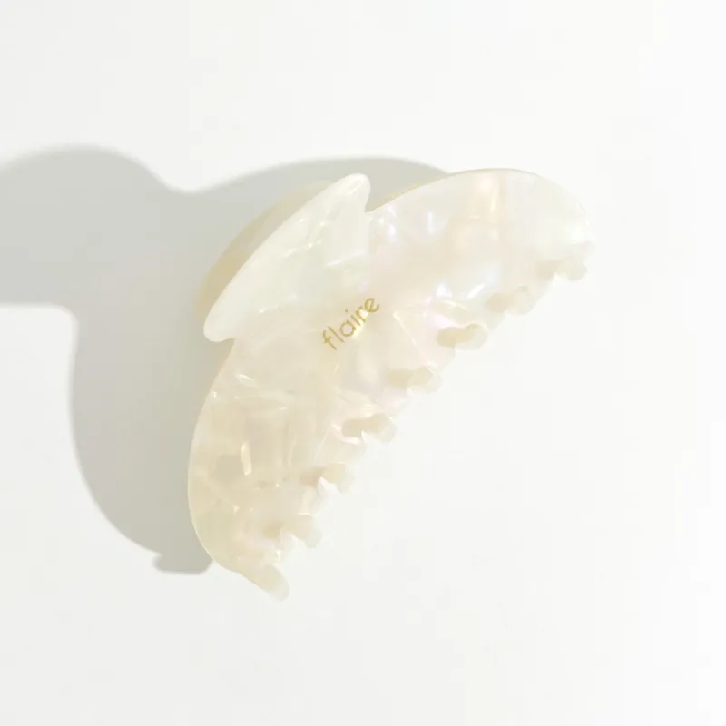 Amelia Claw Clip in Moonstone sold by Flaire & Co.