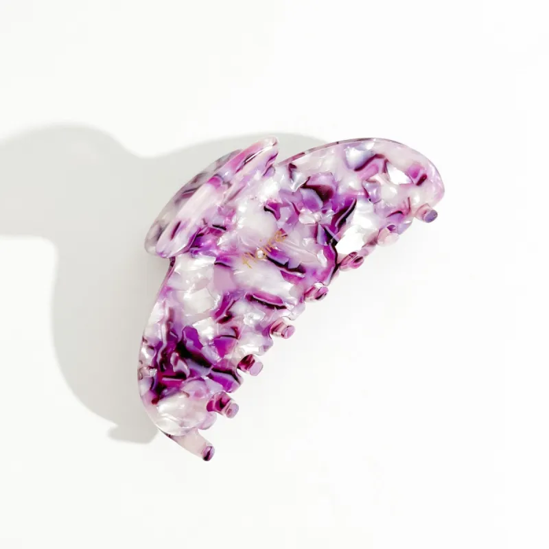 Amelia Claw Clip in Amethyst sold by Flaire & Co.