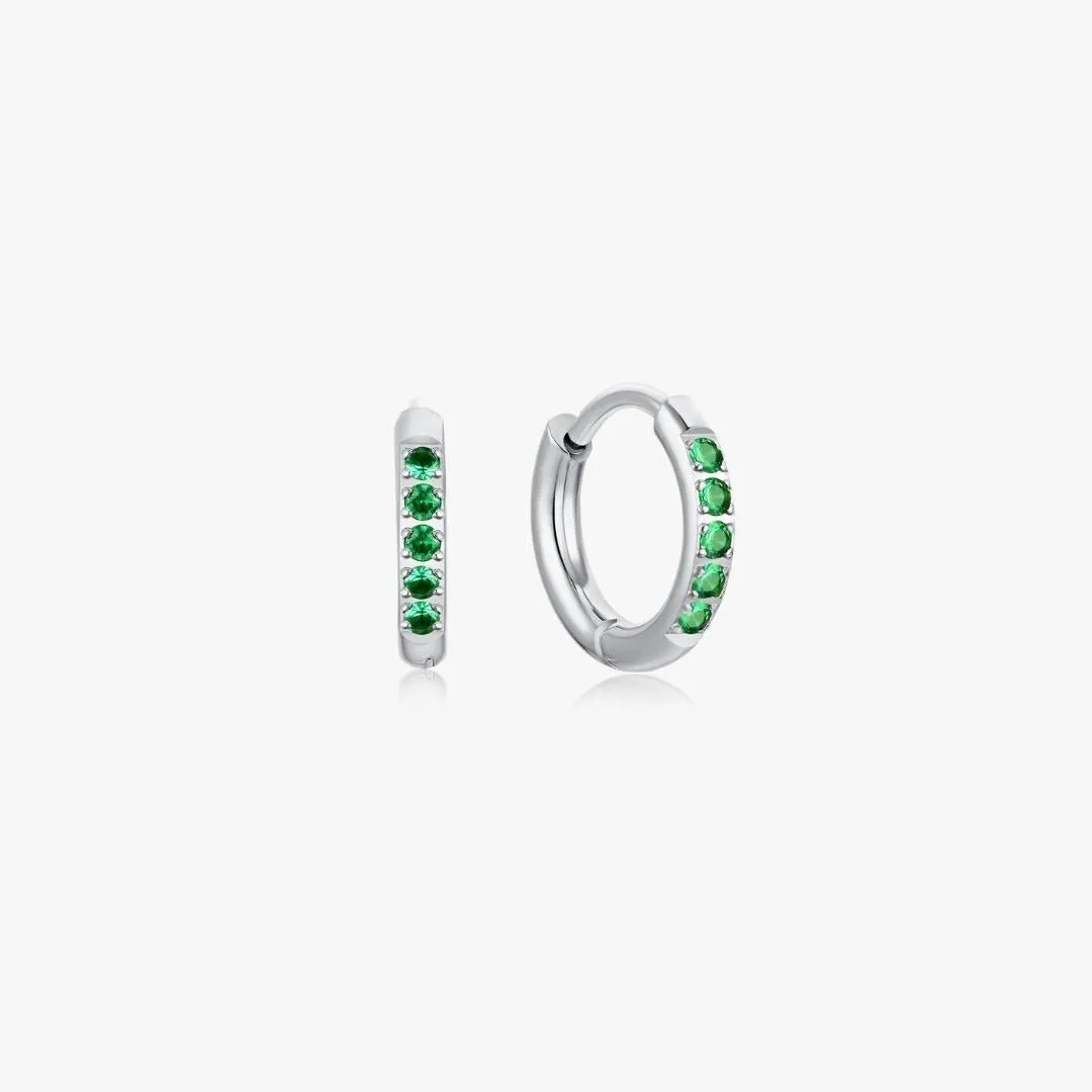 Green Crystal Huggies sold by Flaire & Co. product image thumbnail 5