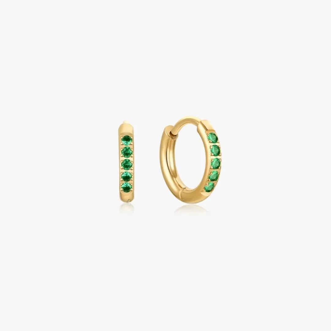 Green Crystal Huggies sold by Flaire & Co. product image thumbnail 4