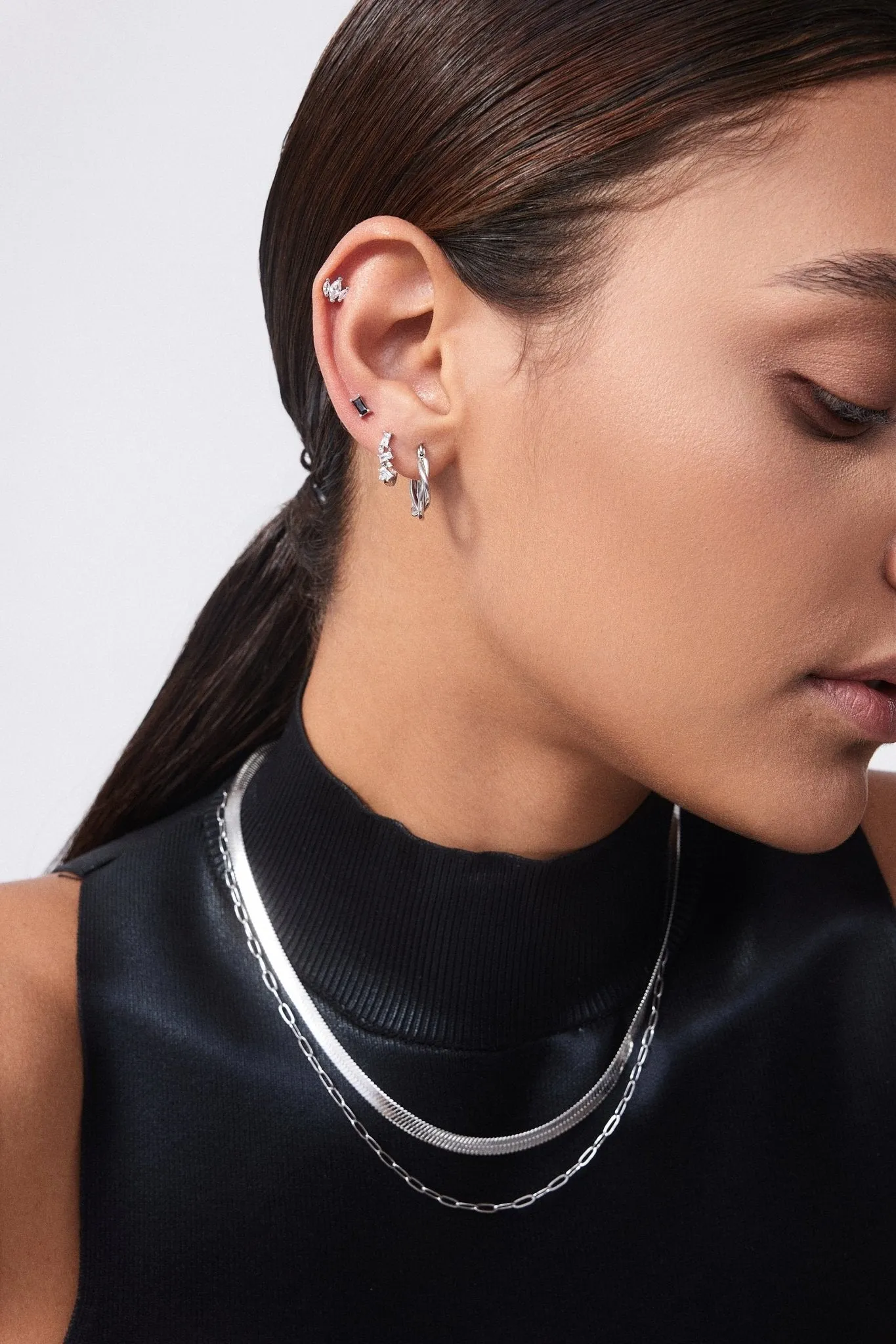 Marquise Threadless Flat Back Studs sold by Flaire & Co. product image thumbnail 5