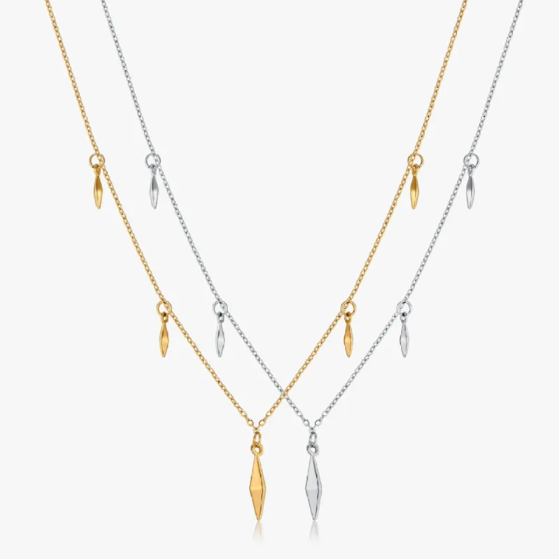 Geometric Drop Necklaces (Greek Inspired Collection) sold by Flaire & Co.