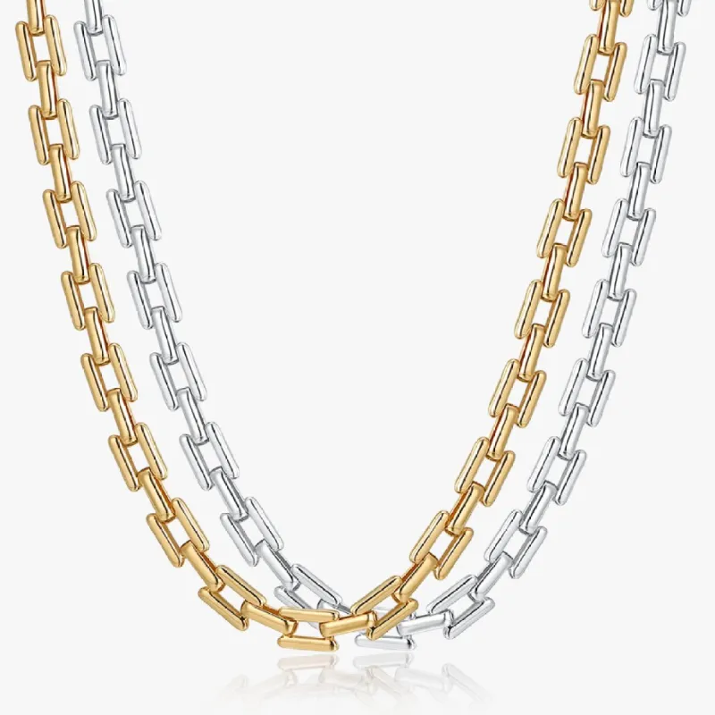 Chunky Flat Chain sold by Flaire & Co.